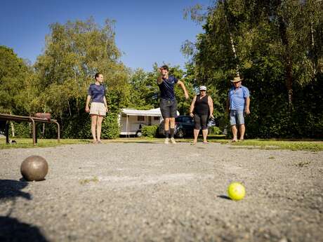 Concours de pétanque