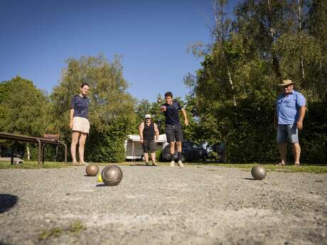 Concours de pétanque en doublettes