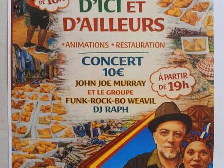 Marché d'ici et d'ailleurs et Concert
