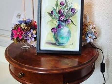 Exposition d'aquarelle