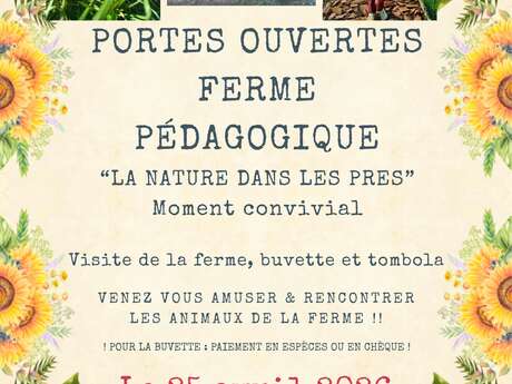 Portes ouvertes de la ferme pédagogique La nature dans les prés