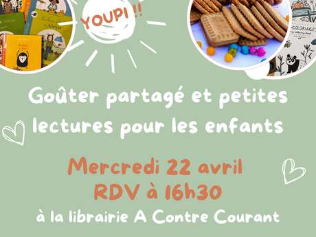 GOÛTER-LECTURE de la librairie-café A Contre Courant