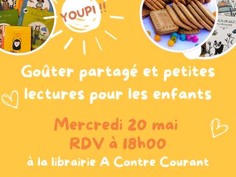 GOUTER LECTURE de la librairie-café A Contre Courant