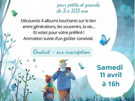 Heure du conte à la Vendéthèque de La Châtaigneraie