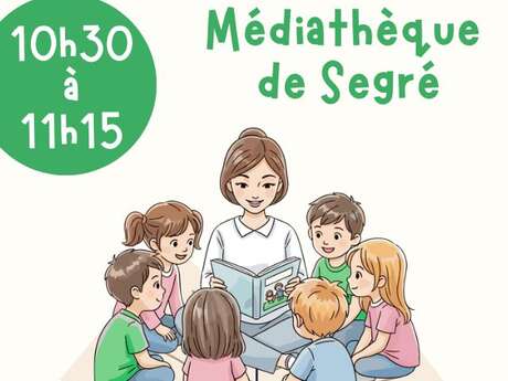 Heure du conte - Médiathèque de Segré