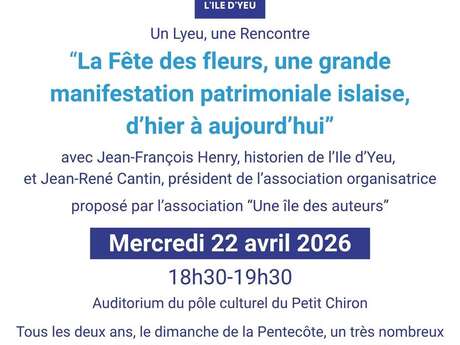 Conférence 'La Fête des Fleurs"