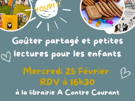 GOÛTER-LECTURE de la librairie-café A Contre Courant