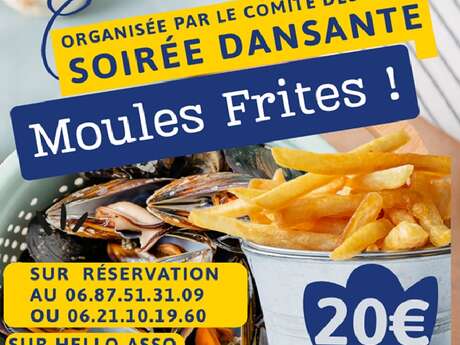 Soirée dansante - Moules frites