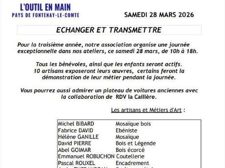 Portes ouvertes de l'Outil en main