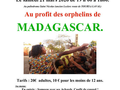 Soirée repas malgache animé par de la musique traditionnelle malgache