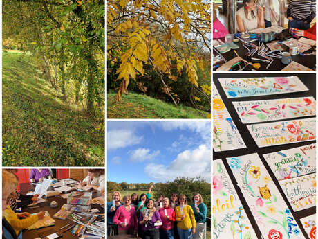 Stage Lettering Créatif (calligraphie et effet aquarelle)