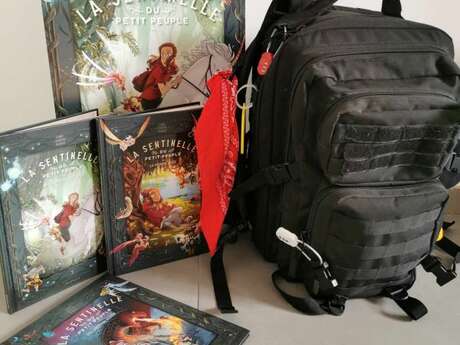 Escape-Bag avec Carbone " Le sac à dos de la sentinelle"