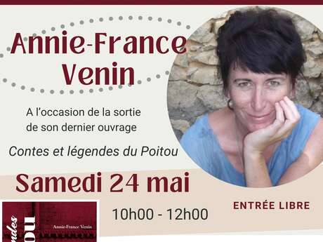 Rencontre dédicace avec l'auteure Annie-France Venin