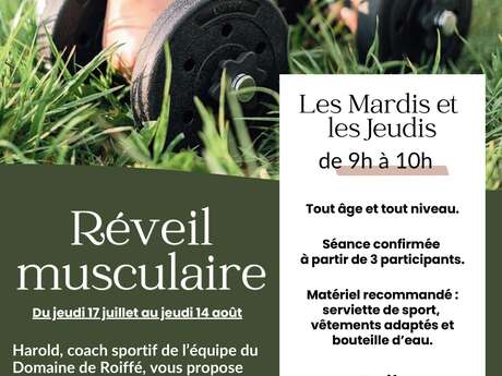 L'été au Domaine de Roiffé : Réveil musculaire