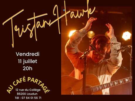 Tristan Hawk en concert