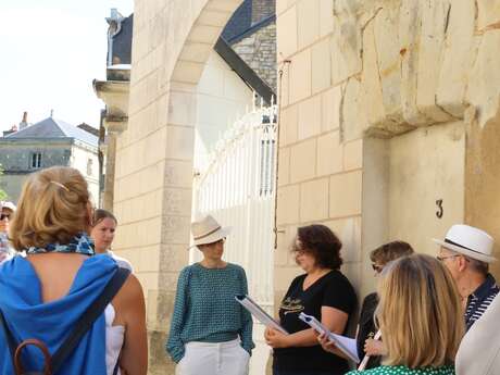 Visite au cimetière de Loudun