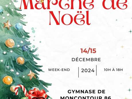 Marché de Noël à Moncontour