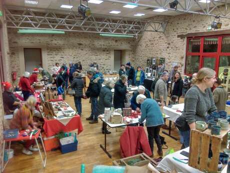 Marché de Noël local et équitable