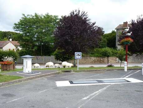 Aire d'accueil de camping-car