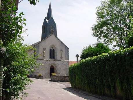 Eglise Saint-Priest - Croix reliquaire processionnelle