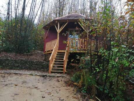 Cabane sur Pilotis les Bois de Saint Auvent