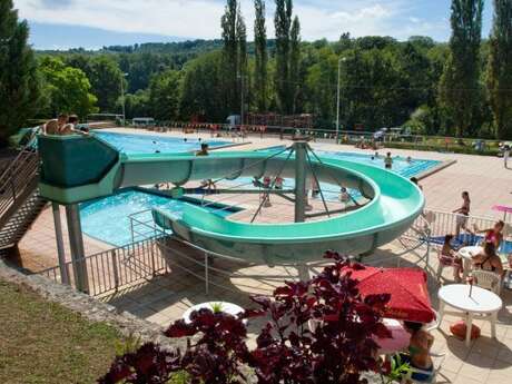 Piscine d'été chauffée