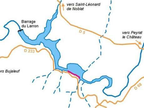 Parcours Pêche à la Carpe de Nuit