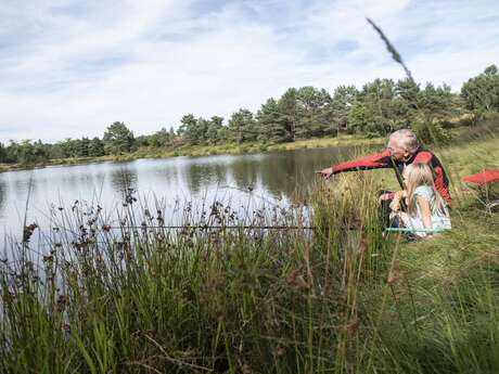 Etang de pêche 'Les Pierres du Mas'  La Porcherie