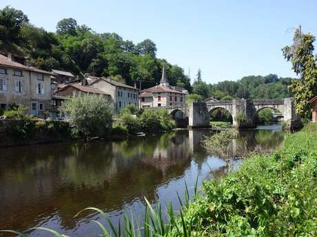 GRP®Monts et Barrages en Limousin - Etape 9 - De Saint-Paul à Saint-Léonard-de-Noblat