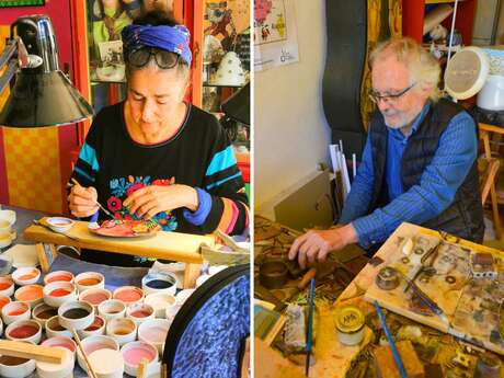 Léa Sham's et Alain Duban