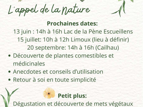 L'APPEL DE LA NATURE