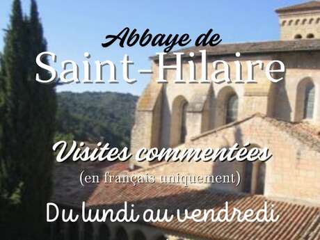 VISITES COMMENTÉES ABBAYE DE SAINT-HILAIRE