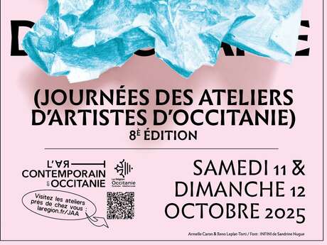 JOURNÉES DES ATELIERS D'ARTISTES D'OCCITANIE