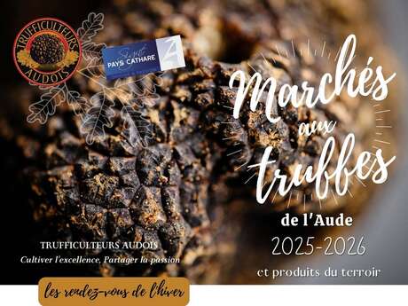 MARCHÉ AUX TRUFFES ET PRODUITS DE L'AUDE