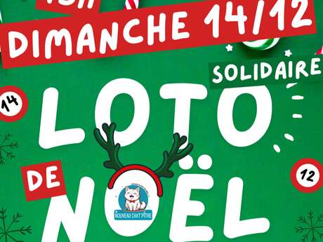 LOTO DE NOËL SOLIDAIRE – POUR OFFRIR UN AVENIR À NOS MOUSTACHUS