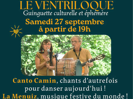 LE VENTRILOQUE GUINGUETTE CULTURELLE ET ÉPHÉMÈRE