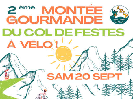 MONTÉE GOURMANDE DU COL DE FESTES À VÉLO