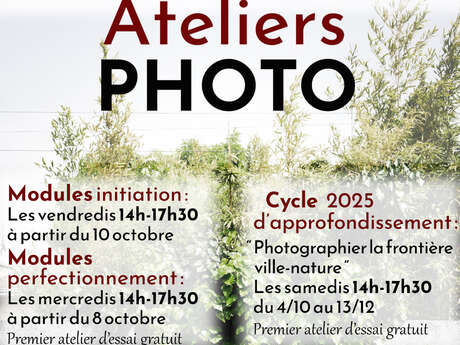 ATELIER DE PERFECTIONNEMENT EN PHOTO NUMÉRIQUE