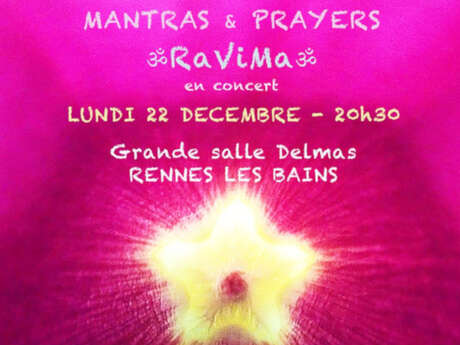 CONCERT MANTRAS ET PRAYERS  RAVIMA