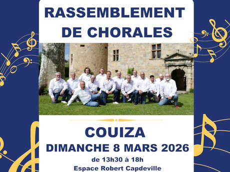 RASSEMBLEMENT DE 5 CHORALES DANS LE CADRE DE MARS BLEU