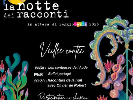 LA NOTTE DEI RACONTI VEILLÉE CONTÉE À LA LUDOTHÈQUE