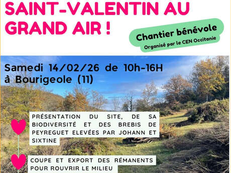 CHANTIER NATURE POUR LA ST VALENTIN