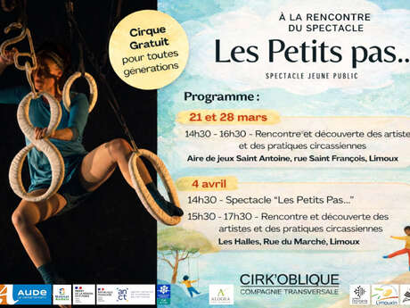 À LA RENCONTRE DU SPECTACLE-LES PETITS PAS...