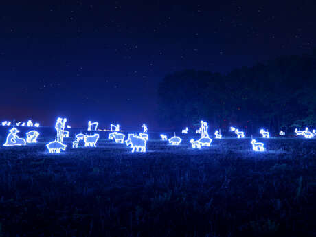 RURALITÉ EN LUMIÈRE : LA PLUS GRANDE CRÈCHE LUMINEUSE DU MONDE