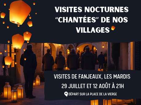 VISITE NOCTURNE ET CHANTÉE DU VILLAGE DE FANJEAUX