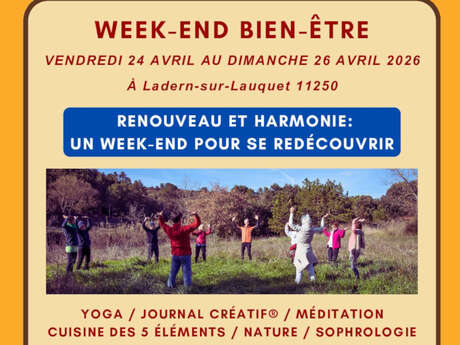 WEEK-END BIEN- ÊTRE AVEC DELPHINE ET YAOR