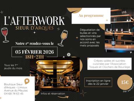 L’AFTERWORK DU JEUDI CHEZ SIEUR D’ARQUES