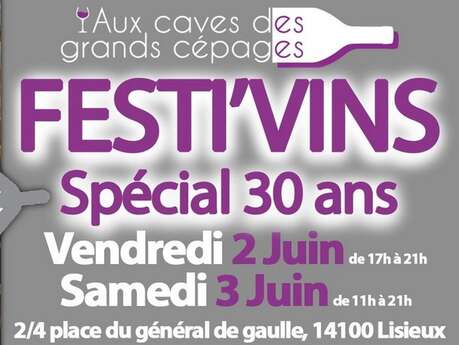 Festi'vins Spéciale 30 ans Festi'vins Spéciale 30 ans