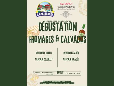 Dégustation gratuite Fromages et Calvados