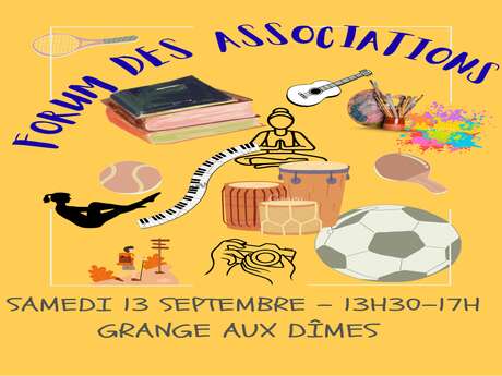 Forum des associations, le 13  Septembre 2025
